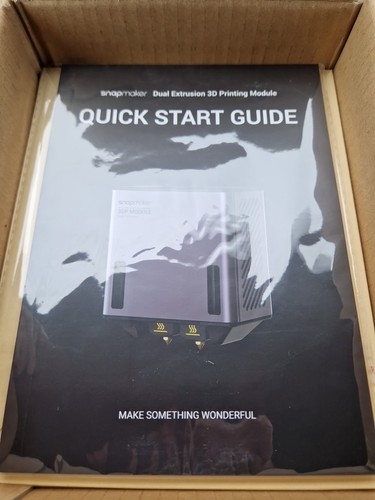 Snapmaker 3DP MODULE Laser Module DUAL EXTRUSION 3D PRINTING - Zdjęcie 2 z 4