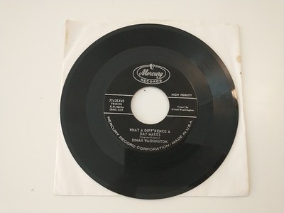 7'' Single Dinah Washington    What A Diff'rence A Day Makes Single US 7'' 1959