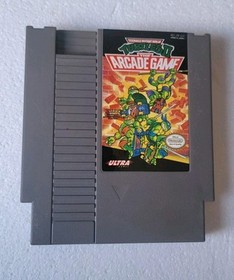 NES Teenage Mutant Ninja Turtles II The Arcade Game Nintendo In Preowned Condit.