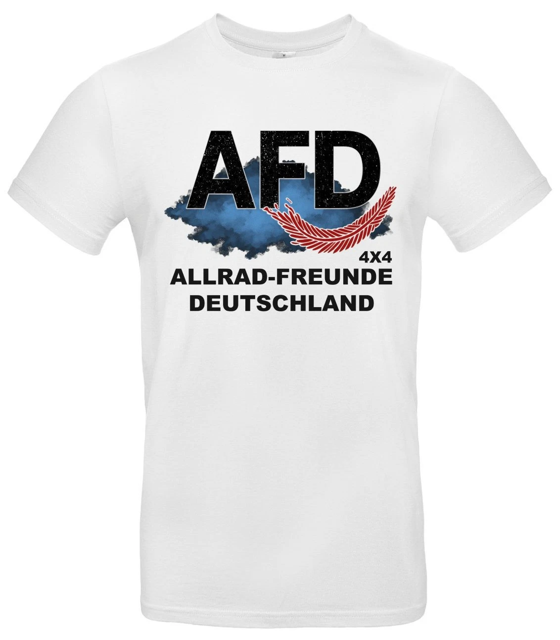 AfD Four Wheel Friends Germany Unisex Statement T-Shirt