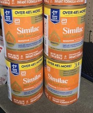 Similac 360 Total Care Sensitive Infant Formula, 30.2 oz 4 Cans, Exp. 01/01/27