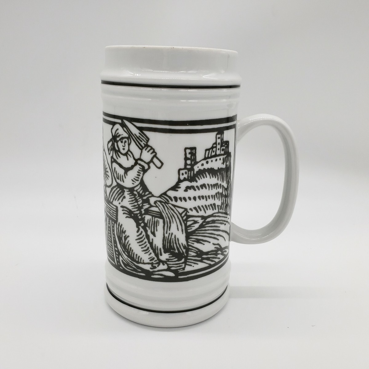 Hollohaza HUNGARY Porcelain 1831 29 Beer Stein | eBay