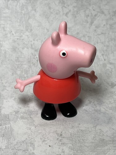 Peppa Pig GIRL In Red 2" Tall Figure Hasbro from Motor Home Adventure
