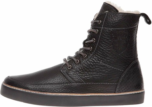 Zapatilla deportiva de piel de oveja Blackstone AM32 Hi Top para hombre - Imagen 7 de 25