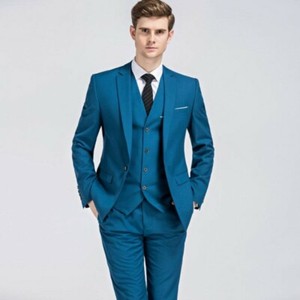 Fashion Men Blazer One Button Slim Fit Youth Wedding Jackets Vest Pant Suit 3Pcs Fashion Men Blazer One Button Slim Fit Youth Wedding Jackets Vest Pant Suit 3Pcs