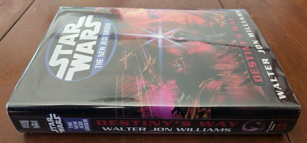 Star Wars EU New Jedi Order #14: Destiny's Way, by WJ Williams - HC w/DJ BCE