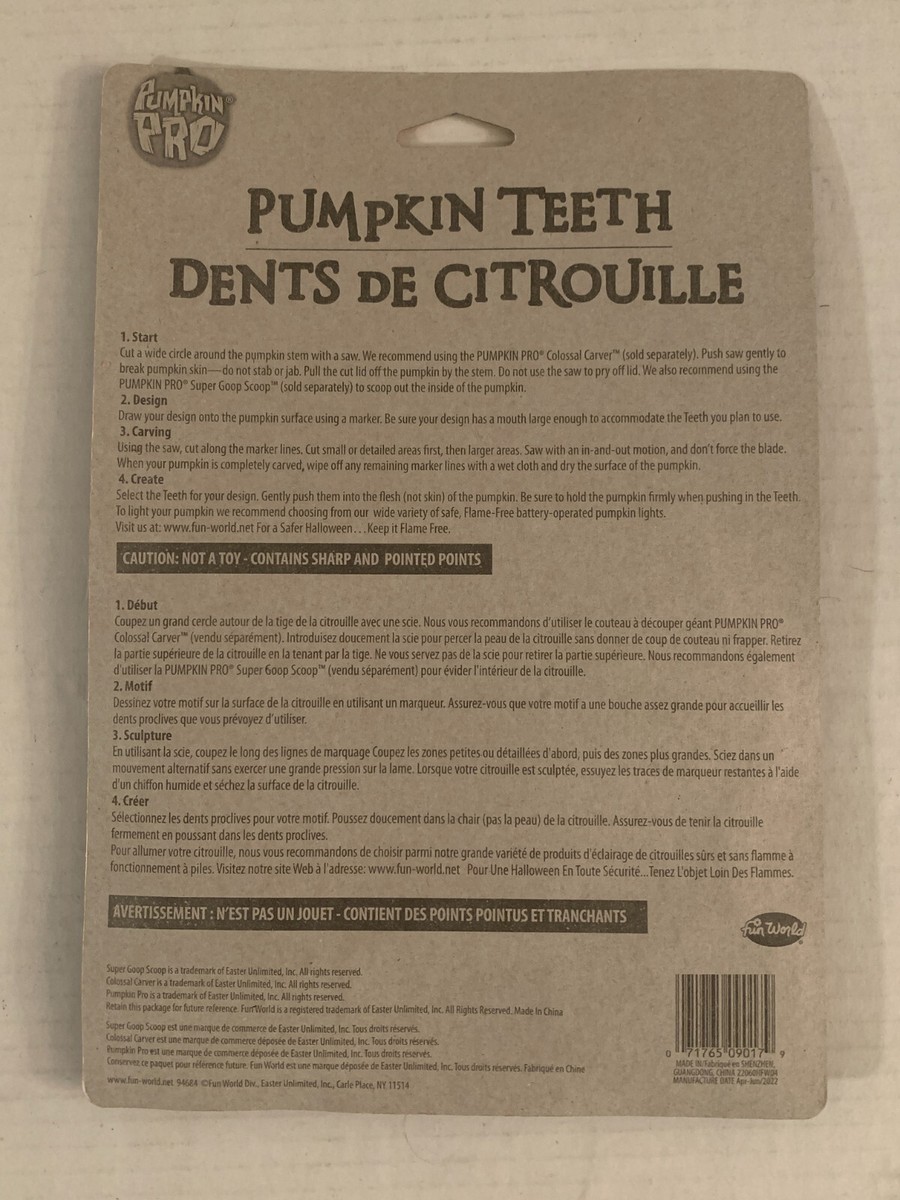 ぱんぷきんページ New in Package Pumpkin Pro 94684pdq Glow-in-The-Dark Pumpkin Buck