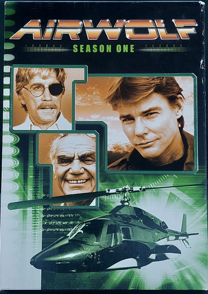 Airwolf Season 1 DVD Box Set 1984 Jan Michael Vincent Ernest