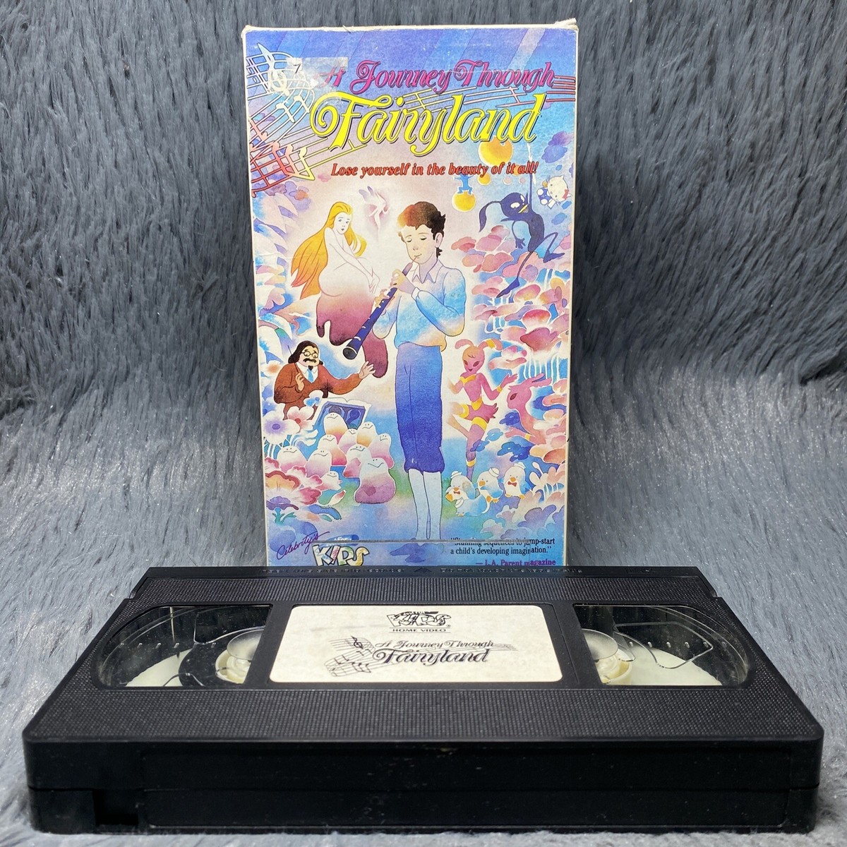 A Journey Through Fairyland VHS Tape 1989 Hello Kitty Sanrio Japan