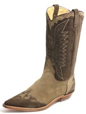 614 Westernstiefel Cowboystiefel Line Dance Catalan Style Texas Leder Buffalo 38