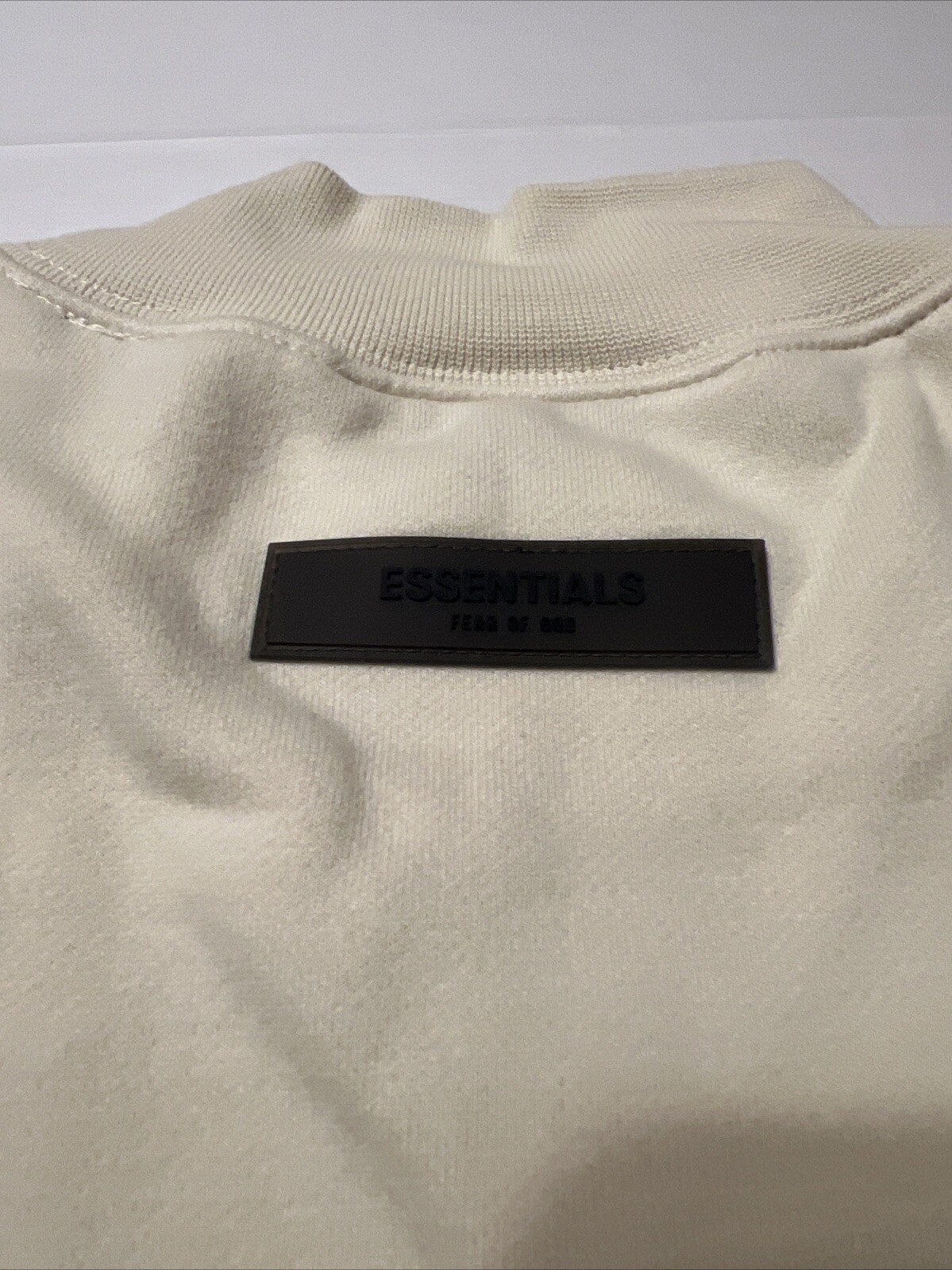 Essentials FOG Mens Relaxed Crewneck Egg Shell Size S SOLD OUT! NWT Authentic image 8