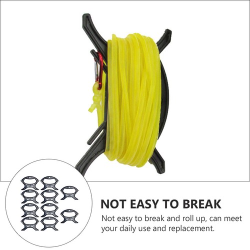 10 Pcs Wire Storage Winder Masonry up Electrical Cord Cable Reel - Afbeelding 5 van 12