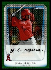 2011 Bowman Chrome #BCP131 Jean Segura Prospects Green X-Fractors Card