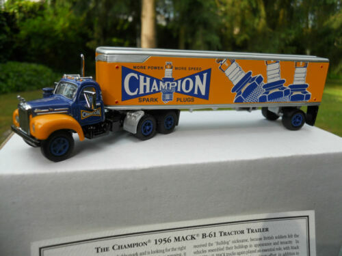 Camion, Tracteur Mack RS 700 Maritime Ontario 2, Bleu Et Blanc Brekina 85808 187