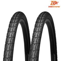 2 Reifen Schwarz FüR Fahrrad Trekking City Reifen Covers 700 35