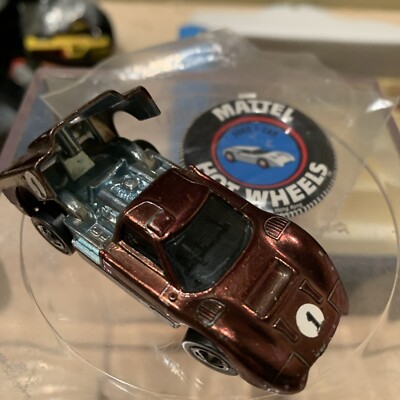 Hot Wheels 1967 Redline FORD J CAR Spectraflame Brown w/Dark Interior W ...