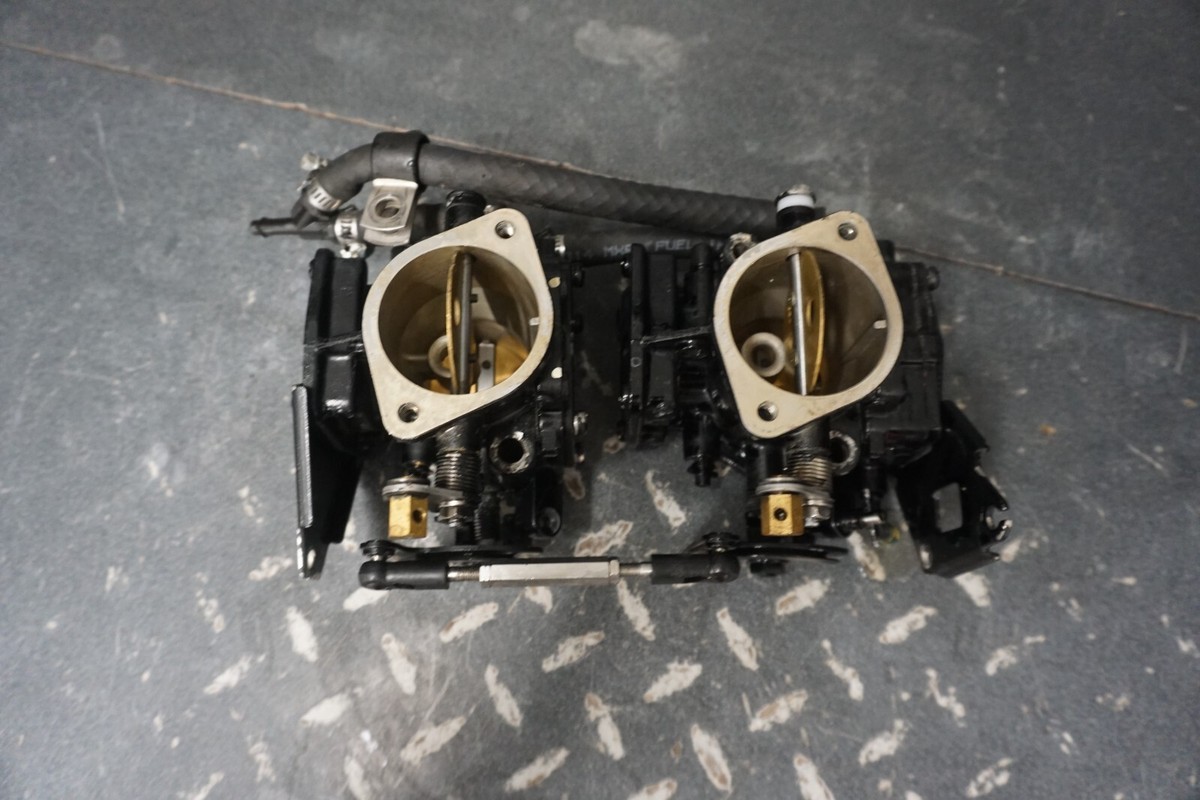 1996-1997 Sea-Doo OEM Carburetor Dual Carbs Ass'y Freshwater 1996-1997 Sea-Doo OEM Carburetor Dual Carbs Ass'y Freshwater