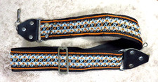 Vtg 70's HIPPIE Camera Neck Strap Woven Canon Minolta Olympus adjustable / 303