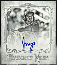 2018 Topps Gypsy Queen Francisco Majia 24/50 NM+ Indians Mini Rookie Auto RC