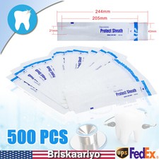 New 500Pcs Dental Disposable Protect Sheath Intraoral Camera Sleeve Sheath Cover