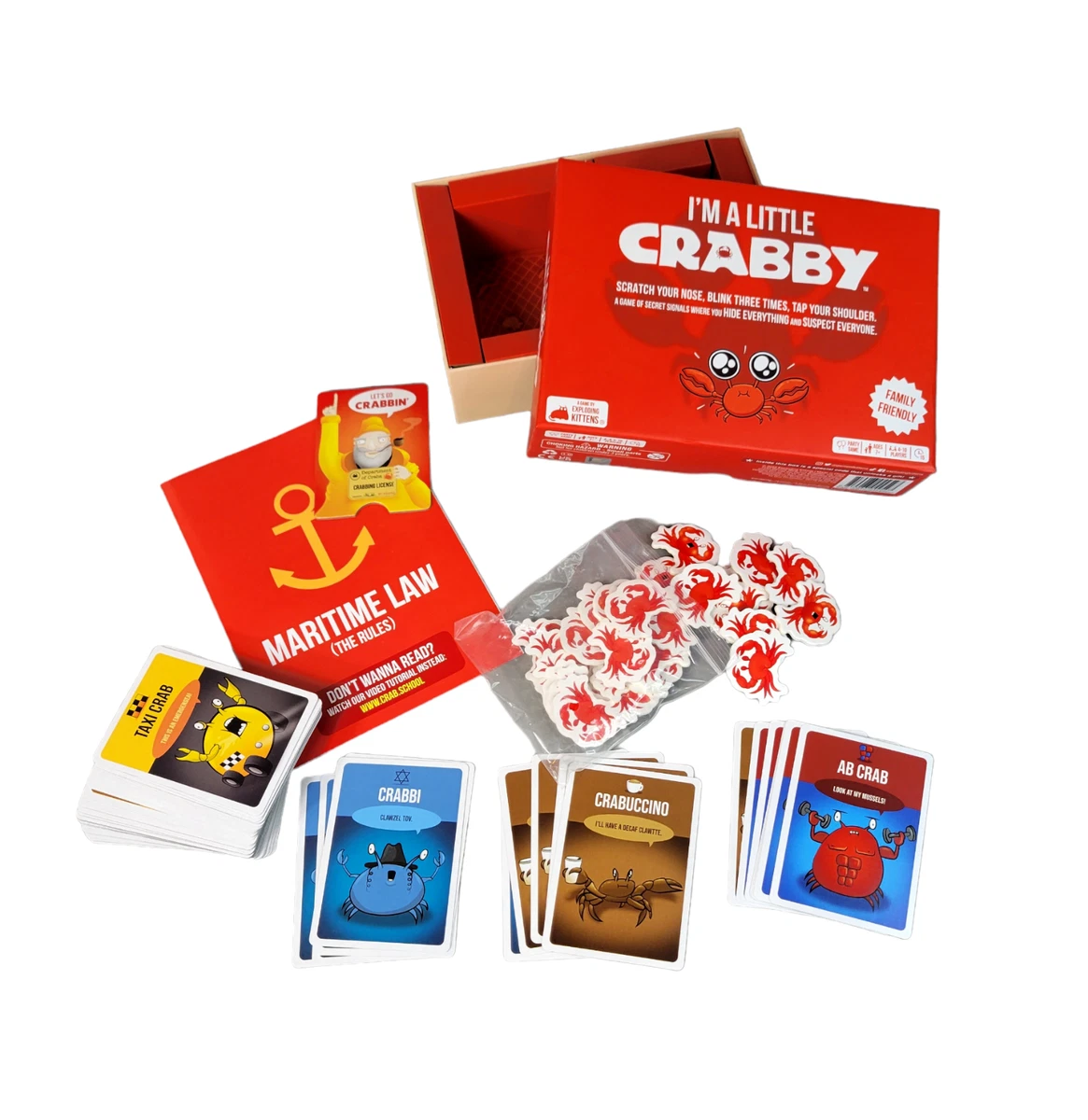 You've Got Crabs Party Game By Exploding Kittens, 58 OFF