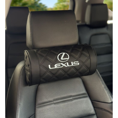 Luxury Lexus Headrest Neck Rest Leather Memory Foam Car Seat Pillow Universal eBay