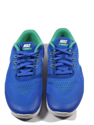 Nike Free RN (GS) 833989-404 Paramount Blue Pure Platinum Youth UK 5,5 EU 39