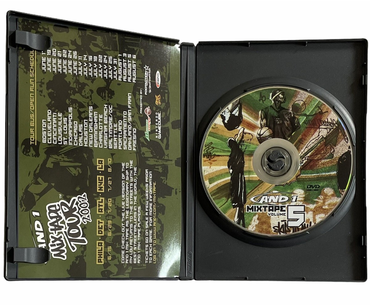 ND 1 MIXTAPE VOL 5 DVD Basketball Player Hip Hop Rap Playback OK