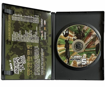 ND 1 MIXTAPE VOL 5 DVD Basketball Player Hip Hop Rap Playback OK
