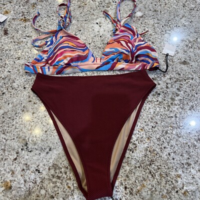 Red Bikini Top Target Target Mossimo Swim Red Bikini D/DD Cup Open