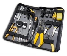 58 Piece Tool Kit For Handyman Computer Technician And Electrician