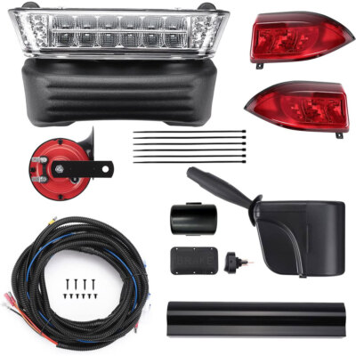 Dulex Electric LED Light Kit Fits 2004-2008.5 Club Car Precedent Golf Cart Kit