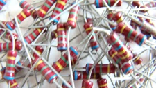 ONE LOT OF 100 PIHER  VINTAGE RESISTORS 1/2W 6.8M