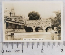 1938 Senior Service Bridges of Britain 37 Pulteney Bridge, Bath