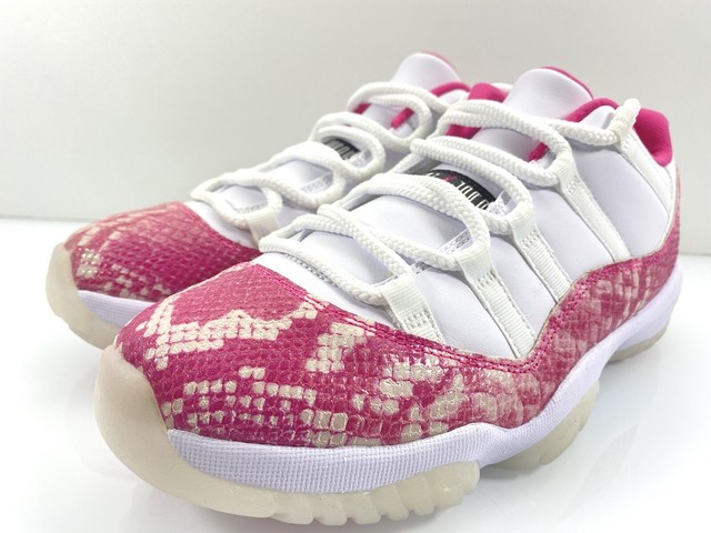 pink snakeskin 11 low