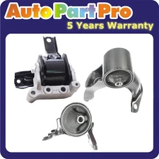 For Mitsubishi Outlander 2.4L FWD 08-13 Engine Motor & Auto Trans Mount Set 3PCS