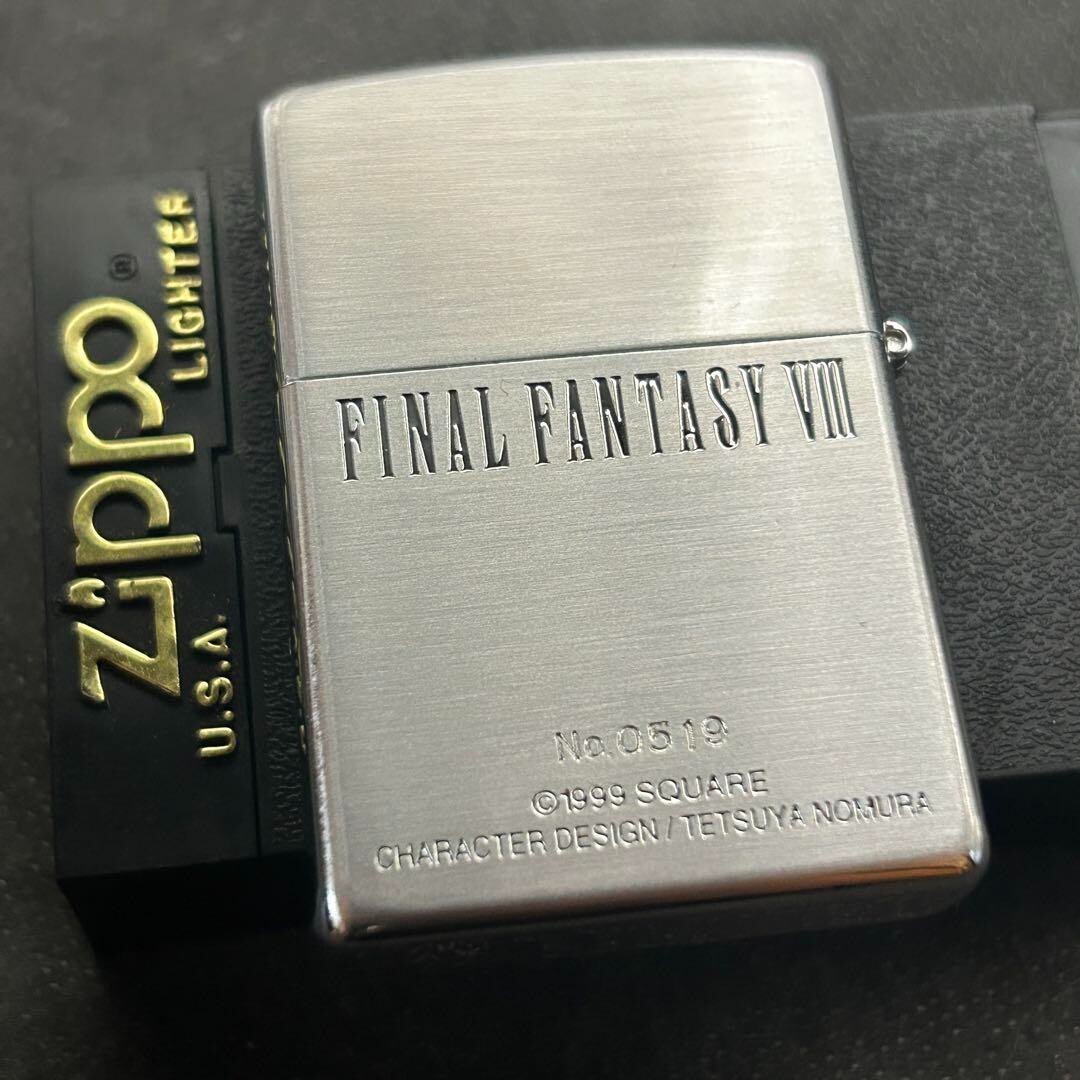 Final Fantasy XIII 8 Rinoa Heartilly Limited Zippo Lighter USED