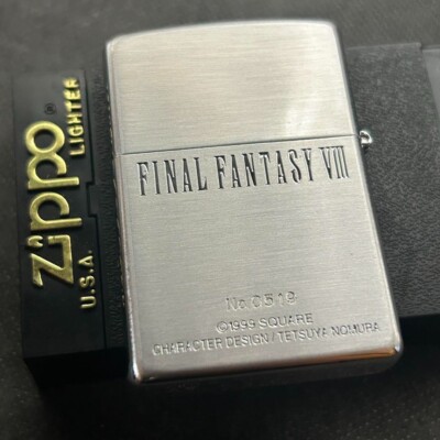 Final Fantasy XIII 8 Rinoa Heartilly Limited Zippo Lighter USED