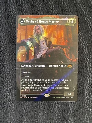 Sorin of House Markov TEXTURED FOIL BORDERLESS 0470 Modern