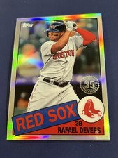 2020 Topps Rafael Devers 1985 35th Anniversary Refractor #85TC -8 Red Sox’s
