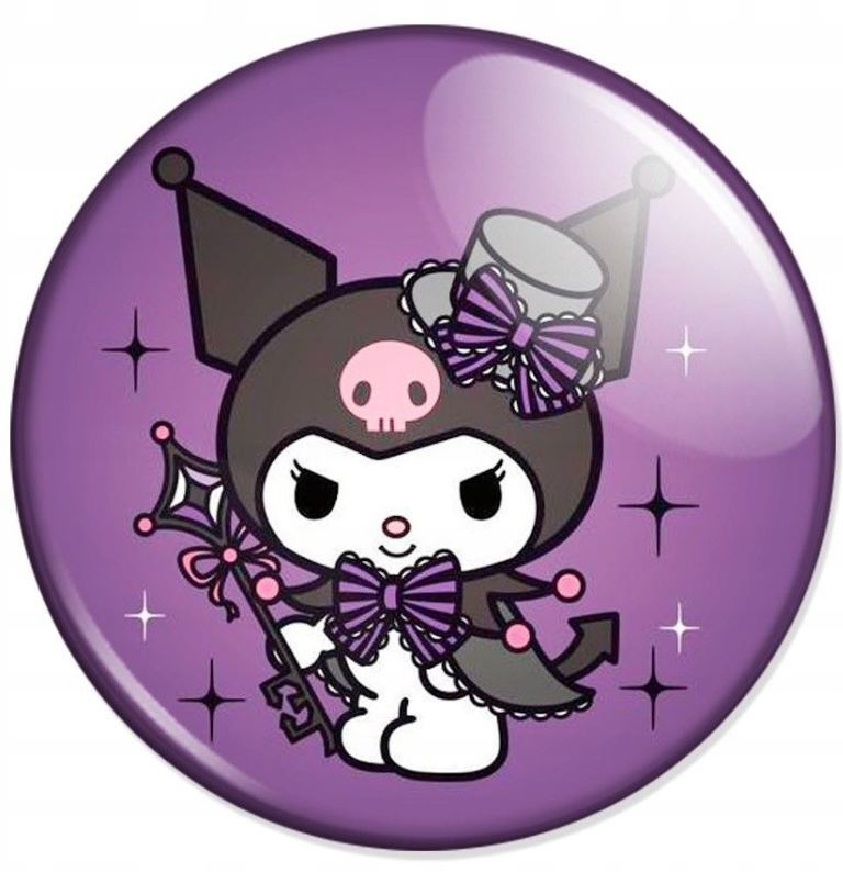 Kuromi Comestible Gato Niña Fábula Colocador de Tartas Tartas + TEXTO