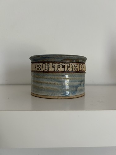 Studio Art Pottery Butter Bowl Signed by Phil Yordy - St. Jacobs ...