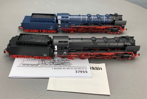HO Märklin DIGIT 37955 BR 003 + BR 03.10 DB 2 Steam Locomotives w/Tenders HO1322 - Picture 8 of 10
