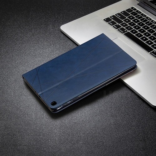Custodia flip supporto in pelle per Samsung Galaxy Tab A7 A8 S4 S6 S7 S8 cover tablet - Foto 52 di 60