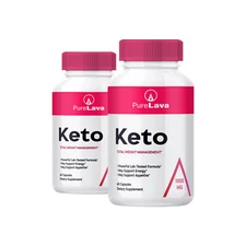 Pure Lava Capsules - Pure Lava Keto Capsules (2 Pack)