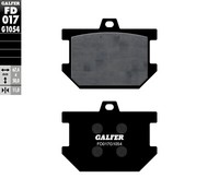 BremsbeläGe Galfer FD017G1054 Semi-Metall Hinten 11Mm FüR Yamaha XS SR 250