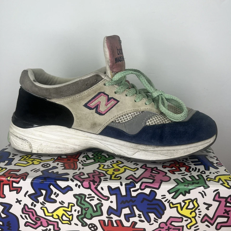 Zapatillas informales New Balance para hombre M1500.9 M15009FR gris azul marino talla 8 Foto 2 de 4