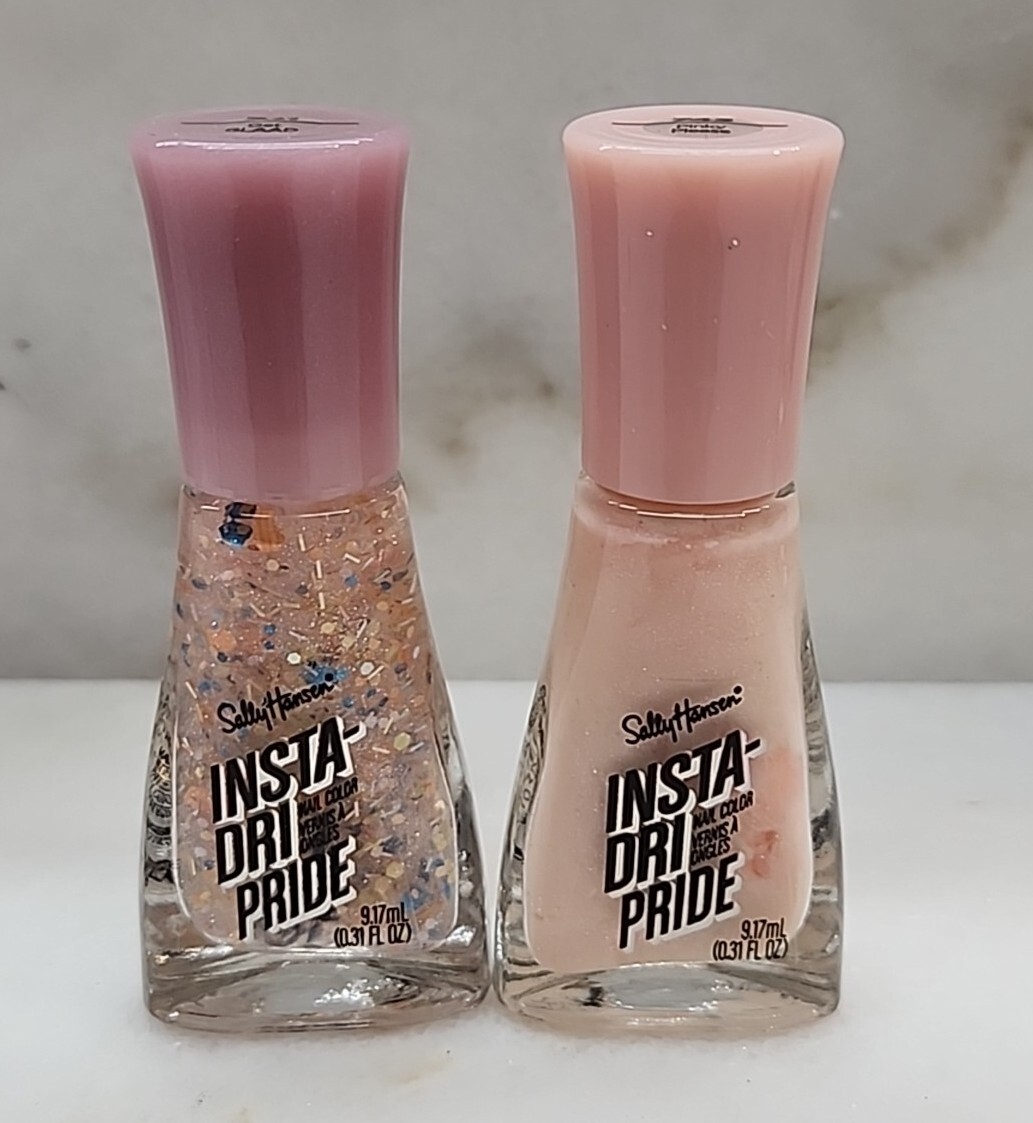 Sally Hansen INSTA-DRI Pride Nail Color Polish 741 Get Glaad & 143