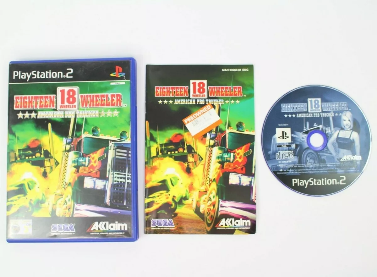 18 Wheeler - American Pro Trucker ROM (ISO) Download for Sony Playstation 2  / PS2 