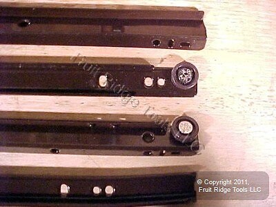 PAIR 18" Side Mount 80-lb Capacity 3/4 Extension Kitchen Cabinet Drawer Slides